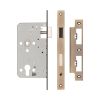 72mm Antique Brass Din Euro Escape Lock 60mm Backset - By Frelan Hardware - JL-DE60AB