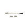 Heritage Brass Casement Window Stay Ball Design 8" Satin Nickel Finish
