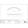 Natural Smooth 5" Shell Pull Handle
