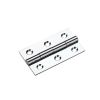 Zoo Hardware Solid drawn brass butt hinge - 50 x 28 x 1.5mm - Polished Chrome