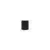 Millhouse Brass Eiffel Knurled Cylinder Cabinet Knob Handle - Matt Black