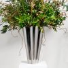 Polished Marine SS (316) 30cm Flora Pot (Drainage holes)