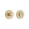 Connaught Knurled Turn & Release Satin Brass