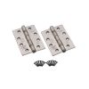 CE11 Mild Steel BB Butt Hinge - Pewter