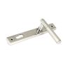 Polished Marine SS (316) Brompton Slimline Lever Espag. Lock Set