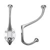 Zoo Hardware Hat and Coat Hook - Satin Chrome