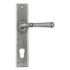 Pewter Regency Lever Espag. Lock Set
