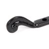 Black 8" Rosehead Stay