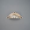 Shell Cup Pull Antique Brass