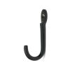 Matt Black Traditional Coat Hook