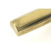 Aged Brass Locking Art Deco Fastener - RH