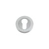 Zoo Hardware Euro profile escutcheon - Satin Chrome