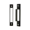 Atlantic 3 Lever Sashlock Rebate Kit - Black Nickel