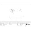 Black 8.5" Quadrant Stay (Pair)