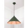 Smooth Copper Hockley Pendant in Heath