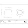 Satin Marine SS (316) 16cm Hepworth Pot