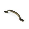 Burnished Brass Slim Sash Pull