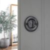 Slimline Standard Escutcheon Matt Black