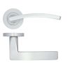 Zoo Hardware Toledo lever on rose - Satin Chrome
