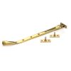 Polished Brass 12" Avon Stay