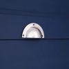 Crescent Cup Pull Polished Nickel