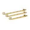 Polished Brass 10" Monkeytail Stay