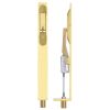 Zoo Hardware Lever action flush bolt - 20 x 200mm - PVD Brass