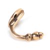Polished Bronze Coat Hook