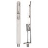 Zoo Hardware Lever action flush bolt - 20 x 200mm - radius - Satin Stainless