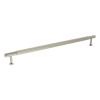 Millhouse Brass Battersea Linear T-Bar Cabinet Pull Handle 320mm - Satin Nickel