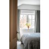 Black 1.5m Curtain Pole