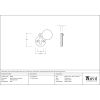 Polished Nickel 30mm Round Escutcheon