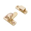 Oval Cupboard Latch Satin Brass