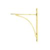 Aged Brass Apperley Shelf Bracket (314mm x 250mm)