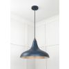 Smooth Nickel Frankley Pendant in Dusk