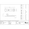 Aged Brass 4" Universal Bolt