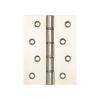 Double Phosphor Bronze Washered Hinges 102x76x3mm Polished Nickel - By Frelan Hardware - J9019PN