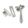 Polished Marine SS (316) Locking Reeded Fastener