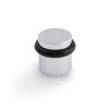 Valli 38 x 35mm - Floor Mounted Plain Doorstop - Concealed Fix - Polished Chrome PVD