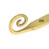 Polished Brass 8" Monkeytail Stay