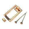Polished Bronze Brompton Door Knocker