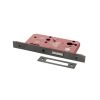 Atlantic DIN Euro Profile Deadlock Double Throw 60mm backset - Matt Gun Metal