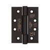 Zoo Hardware Grade 14 concealed knuckle hinge SS201 - square - Powder Coat Black