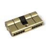 Aged Brass 30/30 5pin Euro Cylinder KA