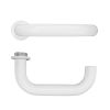 Zoo Hardware Maggiore Lever on 32mm Round Mini Rose - White