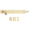 Zoo Hardware Architectural Barrel Bolt 200mm x 30mm - Brass