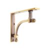 Beehive Large Shelf Bracket Aged Brass (Sold in Pairs)