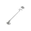 Zoo Hardware Cabin Hook (Heavyweight) 10" - Satin