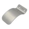 Zoo Hardware Hands Free Pull Face Fixed Side - Pressed Body Sat. St. Steel - Stainless Steel