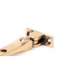 Polished Bronze Art Deco 8" Stay